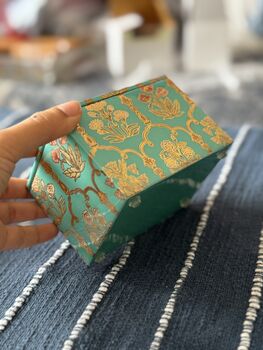 Vanity Jar, Trinket Box, Cotton Bud/ Bath Salt Storage, 10 of 12