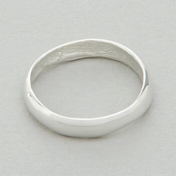 Sterling Silver Fingerprint Ring, 2 of 11