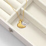 Personalised Heart And Wing Necklace, thumbnail 7 of 12