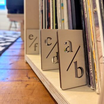 Plywood Record Dividers, 6 of 6
