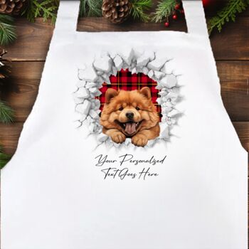 Personalised Christmas Chow Chow Break Through, 4 of 10
