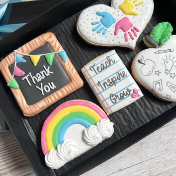 Personalised School Or Nursery Thank You Biscuit Gift, 2 of 7