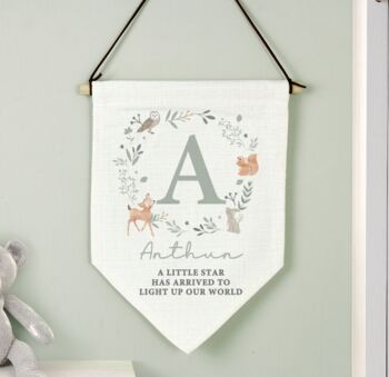 Personalised New Baby Wall Art Banner, 4 of 4