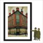 Bookshop Lowry Style Framed Art, thumbnail 1 of 2