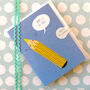 Mini Pencil Well Done Card, thumbnail 3 of 5