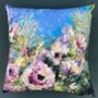 Blooming Marvellous Velvet Cushion, thumbnail 2 of 8
