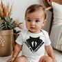Mr Charming Baby Boy Sleepsuit, thumbnail 2 of 3