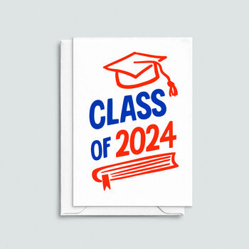 'Class Of 2024' Graduation Card, 2 of 2