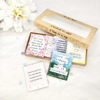 The Joys Of Motherhood | Tea Gift Set For Mums, 10 of 12