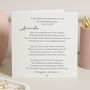 Mother Of The Groom Thank You Card, thumbnail 1 of 7