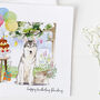 Siberian Husky Dog Birthday Card, Pet Card ..7v23a, thumbnail 2 of 4