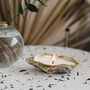 Recycled Oyster Shell And Gold Gift Candle, thumbnail 1 of 4