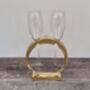 Moet And Chandon Wedding Band Champagne Glasses, thumbnail 1 of 5