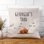 Personalised Pumpkin Patch Cushion Cover, thumbnail 1 of 3
