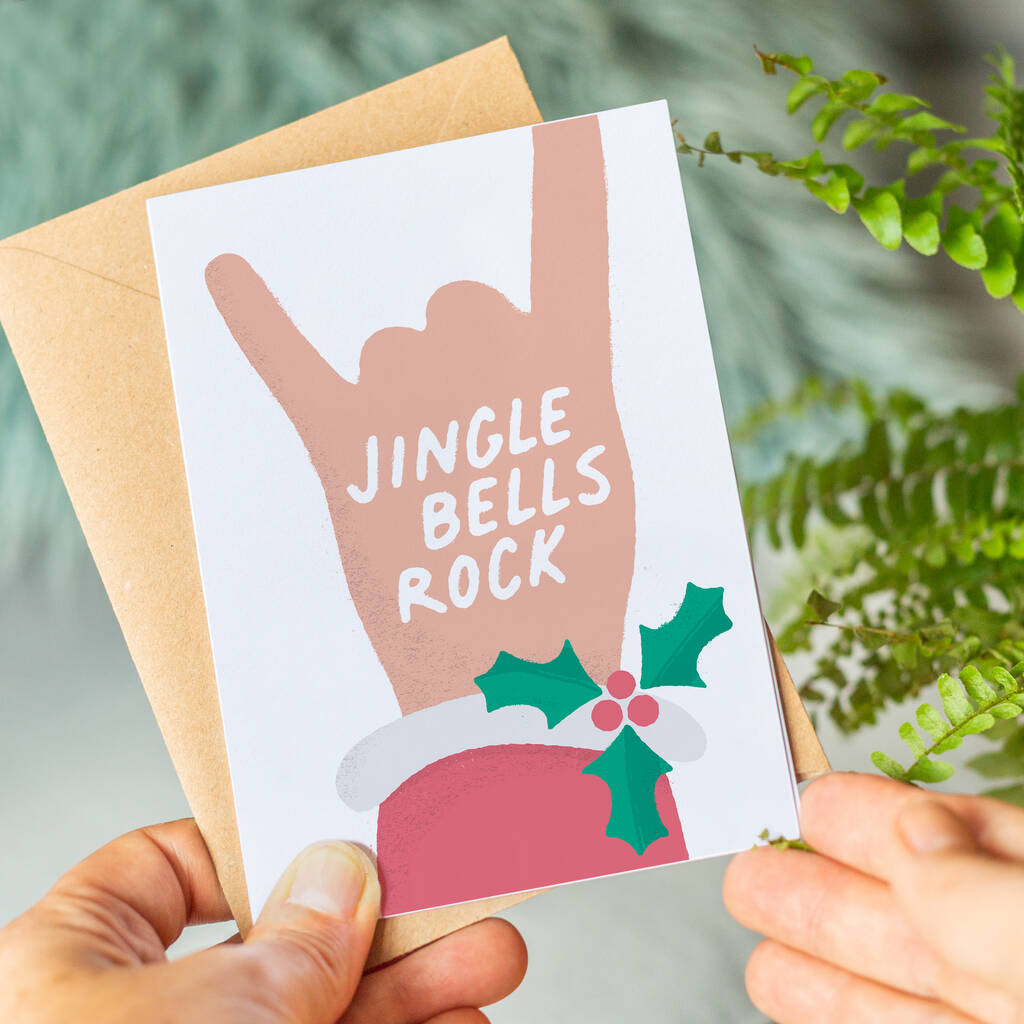 Funny 'Jingle Bells Rock' Christmas Card By Joyful Joyful |  