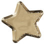 Gold Foiled Star Shaped Paper Plates, thumbnail 2 of 3