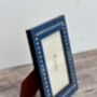 Natalini Blue With Shell Squares Photo Frame, thumbnail 3 of 4