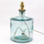 Recycled Glass Bottle Lamp | 32cm | Five Colours, thumbnail 3 of 7