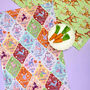 Reindeer Patchwork Tea Towel, thumbnail 5 of 9