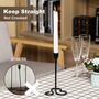 Set Of Three Candlestick Taper Holders Stand, thumbnail 7 of 7