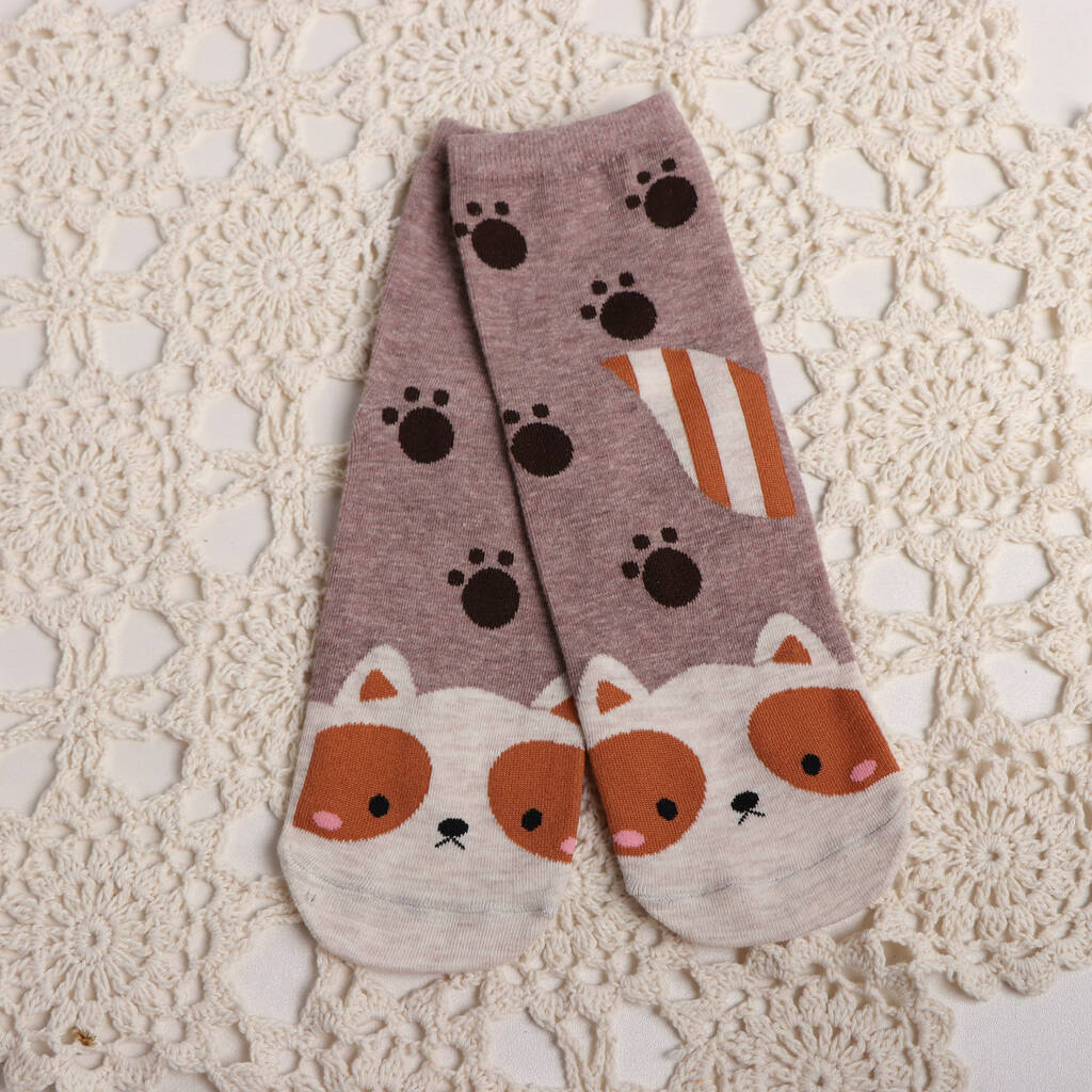 Cassie Cat Cute Funny Animal Socks By Air Armor | notonthehighstreet.com