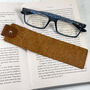 Three Years And Counting Leather Anniversary Bookmark, thumbnail 3 of 7