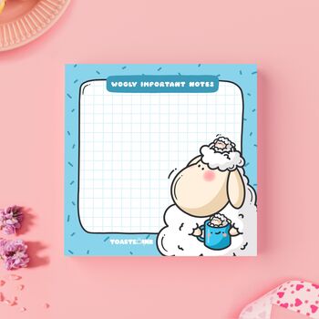 Sheep Sticky Notes | Cute Stationery, 3 of 5