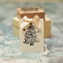 Christmas Gift Wrapping Rubber Stamp, thumbnail 2 of 2