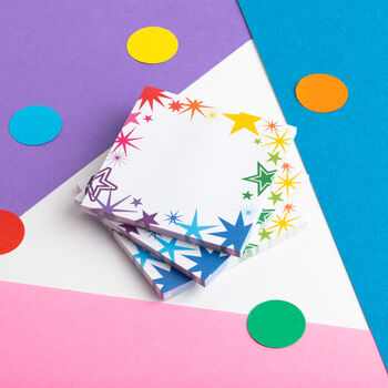 Rainbow Stars Sticky Notes, 2 of 6