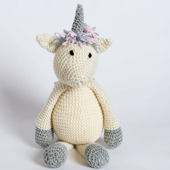 Lucy The Unicorn Knitting Kit, 2 of 12