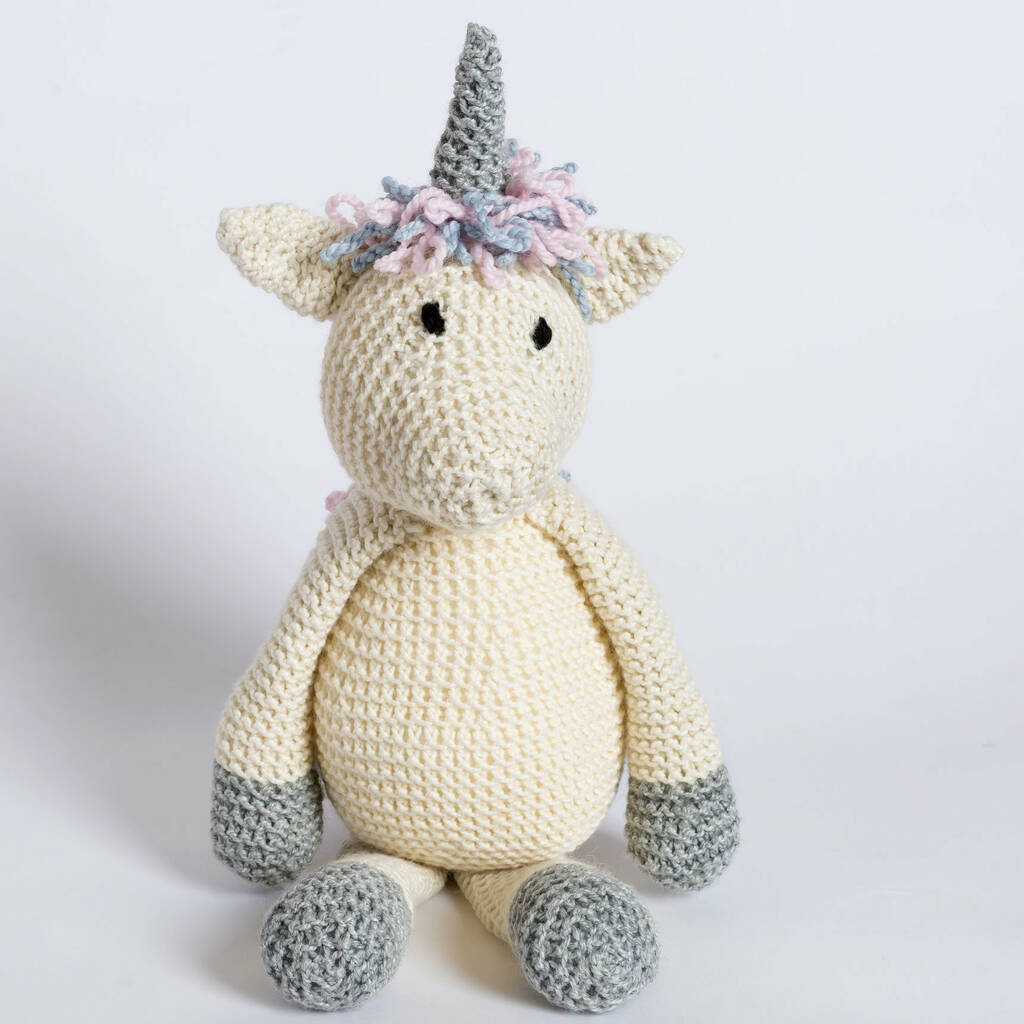 Lucy The Unicorn Knitting Kit, 1 of 12