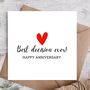Happy Anniversary Card | Cute Card For Him, thumbnail 1 of 3