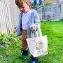 Personalised Easter Bunny Mini Tote Bag, thumbnail 5 of 7