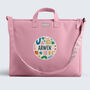 Personalised Abstract Design Kids Book Bag, thumbnail 7 of 9