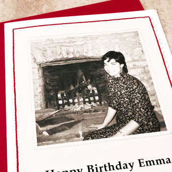 Personalised Photo Birthday Card For Men Or Women, 3 of 3