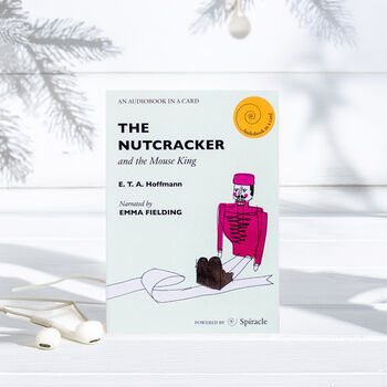 The Nutcracker Audiobook Card Christmas Gift Book Lover, 3 of 12