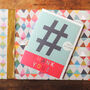 Mini Hashtag Thank You Card, thumbnail 1 of 5