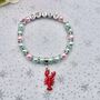Personalised Lobster Bracelet. Mermaid Bracelet, thumbnail 11 of 12