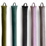 Custom Length Window Door Draught Excluder Soft Velvet Up To 250cm Length, Five Colours, thumbnail 1 of 12
