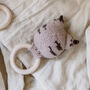 Lynx Cat Teething Ring Rattle For Baby, thumbnail 4 of 6