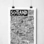 Scotland Landmarks Print, thumbnail 3 of 11