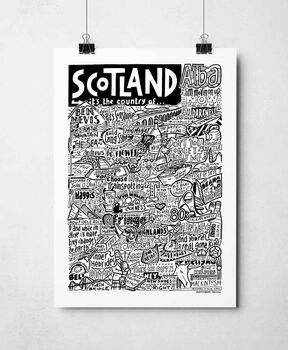 Scotland Landmarks Print, 3 of 11