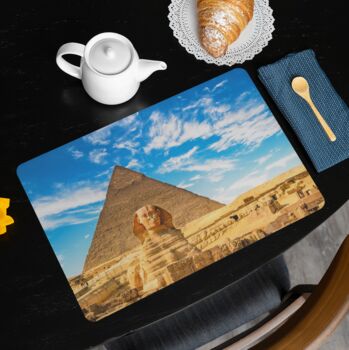 Placemats Featuring The Pyramids And Sphinx, 2 of 2