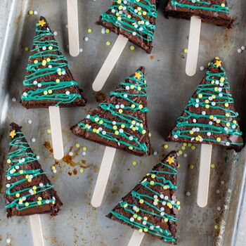 Christmas Tree Brownie Baking Kit, 5 of 7