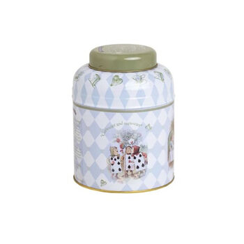 Alice In Wonderland Tea Caddy With 80 Teabags, 2 of 2