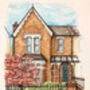 Personalised House Portrait Illustration, thumbnail 6 of 12