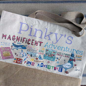 Personalised Travelling The World Gift Bag, 9 of 9