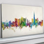 Dubai Skyline Cityscape Art Print, thumbnail 2 of 8