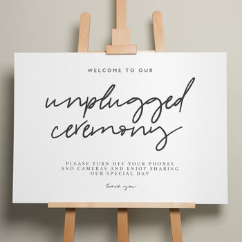Elegant Wedding Sweet Station Sign 'Chelsea', 5 of 9