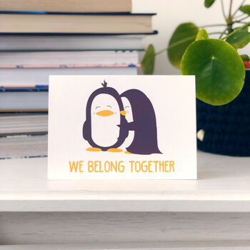 Valentines Card 'We Belong Together', 2 of 4